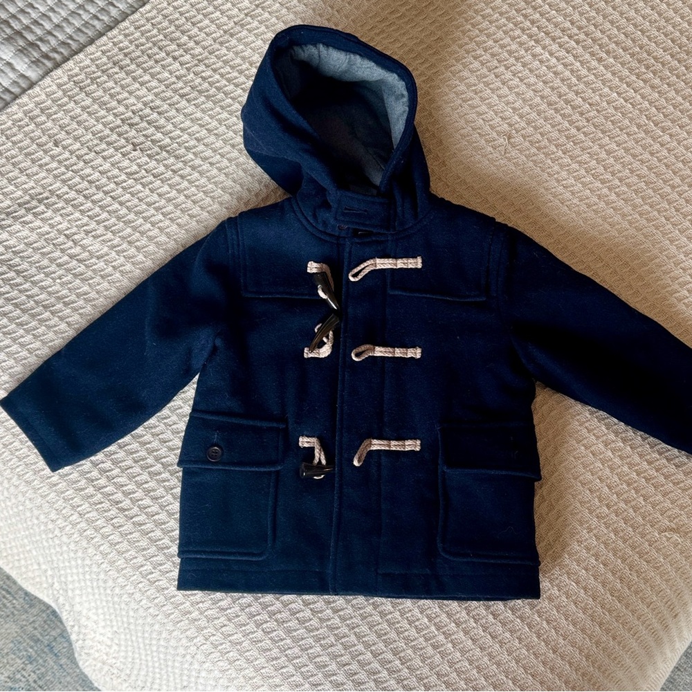 Boys Gap Pea Coat with toggle closures